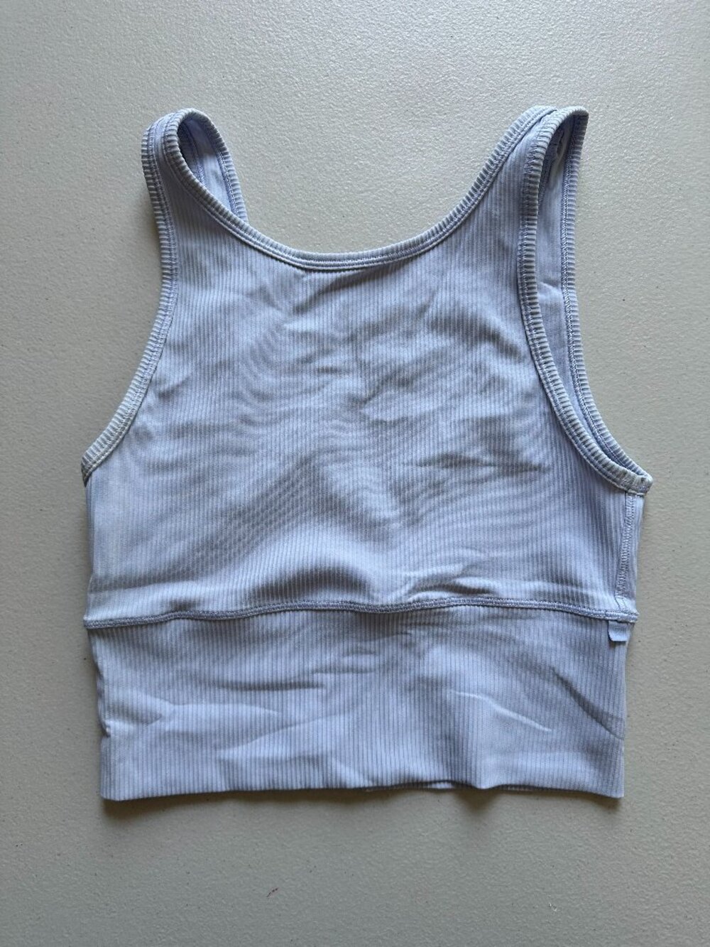 Lululemon Power Pivot Ribbed Tank Top White | Reversible | Size 4